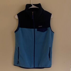 Women’s Patagonia  Blue Fleece Vest size L